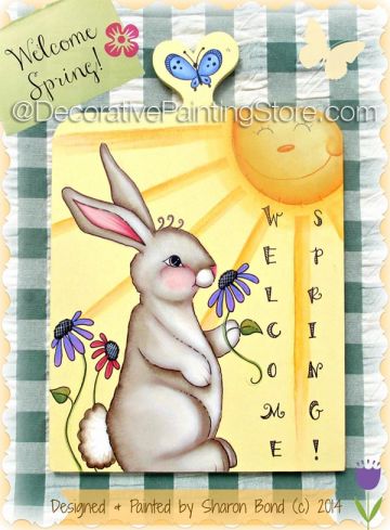 Welcome Spring ePattern by Sharon Bond - PDF DOWNLOAD